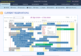 Rezeasy Hotel Pms Booking Engine And Reservation Portal